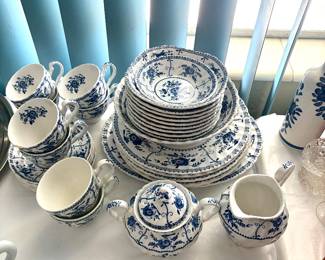 33-Piece Johnson Brothers “Indies” China Set