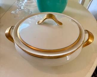 Limoges Covered Serving Bowl