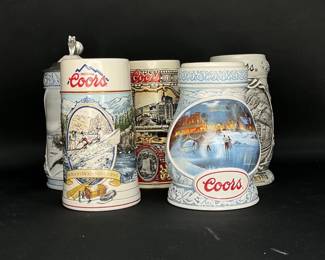 Coors Beet Steins