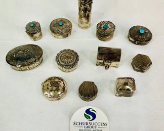 Sterling Silvere Trinkt Containers