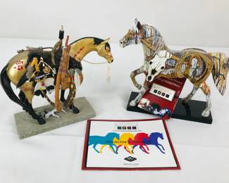 The Trail of Painted Ponies: 'Medicine Horse' & 'Bunkhouse Bronco'
