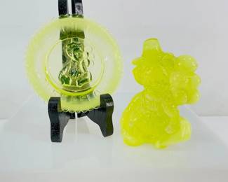 Mosser Uranium Glass Clown
