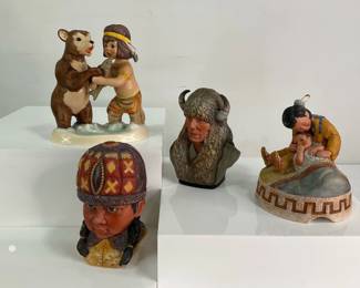 Goebel, Vague Shadows Ltd. Figurines & Perillo Musical Figurine