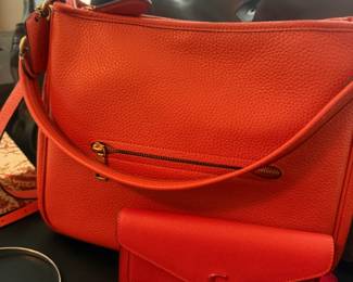 coach bag set 