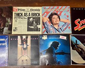Just a sampling of 2 boxes of albums!