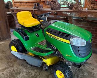 John Deere mower (989 hrs), cart available too