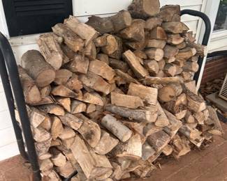 firewood & rack