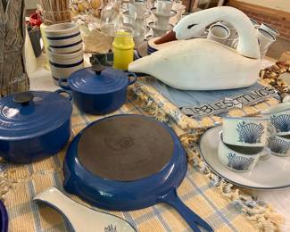 Le Creuset cookware 