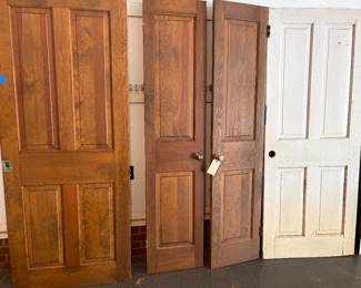old doors original to the house
