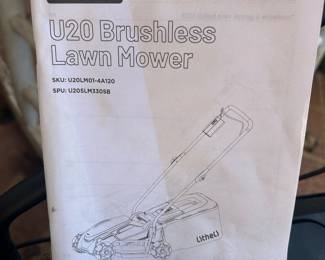 Litheli U20 brushless lawn mower