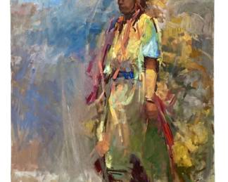 Impressionist Acrylic on Canvas by Gary Holland