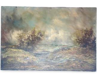 Signed Dyans After The Storm Oil on Canvas