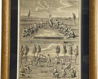 Creite & Fiteau 1731 Etching