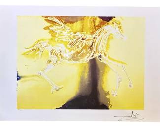 Salvador Dali “Pegasus" Lithograph