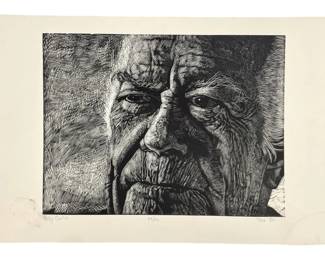 1985 Signed Philip Curtis James Todd Serigraph