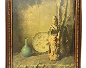 C. Chandler Ross Eternal East Giclee on Board