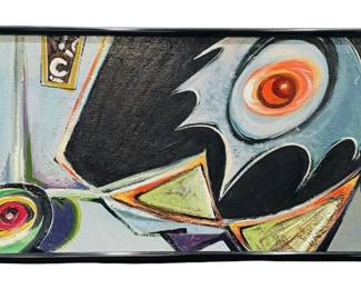 “Flash Dance" Original Dr. Harold Laynor Abstract