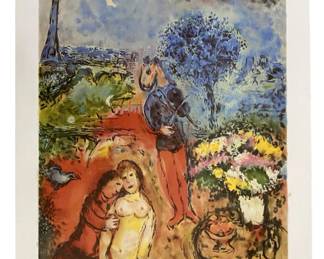 Marc Chagall “Serenade" Lithograph