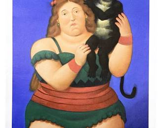 Fernando Botero “Circus Performer" Lithograph