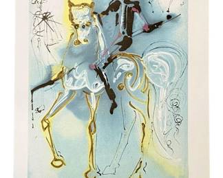 L.E. Salvador Dali “Picador" Lithograph