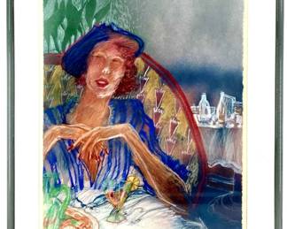 David Cochran “Analogues Prop." Pastels on Paper