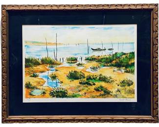 Signed Paul Petit Limited Lithograph