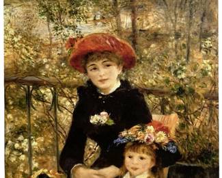 Pierre-Auguste Renoir “Two Sisters" Giclee