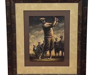 Michael Downs Tee Shot Print