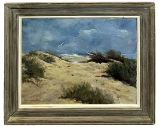 Signed Emile V. Dauphin Acrylic on Panel