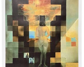 L.E. Salvador Dali “Lincoln in Dalivision" Litho