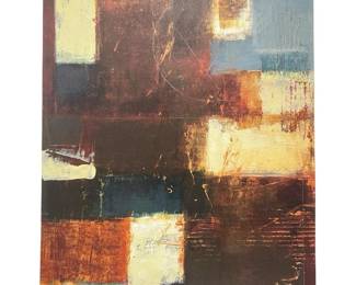 Jane Bellows Synchronicity II Abstract Giclee on