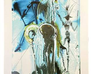 L.E. Salvador Dali “Dalinean Horse" Lithograph