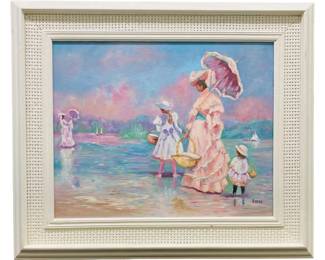 Signed Original Zuest Oil on Canvas