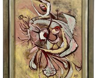 Laynor ‘59 “Here Little Bird" Acrylic on Board