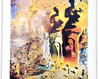 L.E. Salvador Dali “Hallucinogenic Toreador" Litho