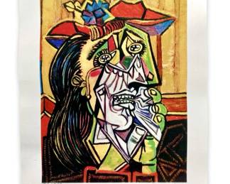 L.E. “The Weeping Woman" Picasso Lithograph