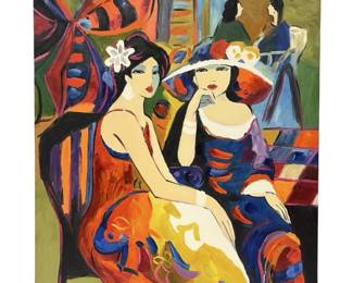 After Isaac Maimon Friendship Oil on Canvas