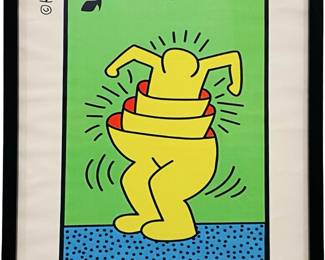 After Keith Haring The Empress Tarot Litho