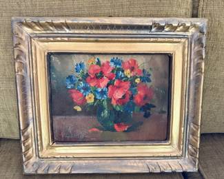G Savini Oil Painting