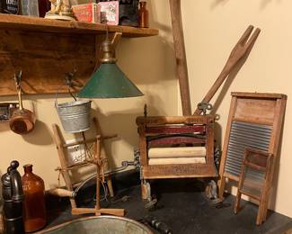 Vintage/antique laundry items