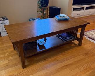 Stickley Mission Oak Coffee Table