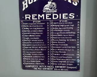 Patent medicine sign