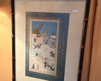 Framed wall art