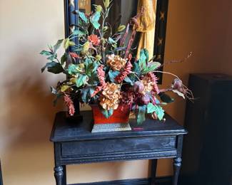 Dried flower arrangements