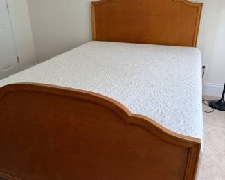 Maple Headboard and Footboard- mattress not included. Full and Queen bed frames are available. 