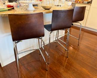 Bentwood bar chairs