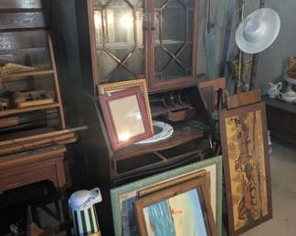 Vintage and antique art and frames