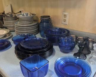 Cobalt glass
