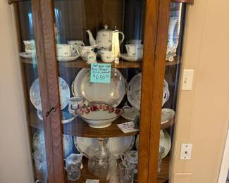 Beveled China Cabinet