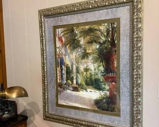 Spectacular Framed Print of Atrium
